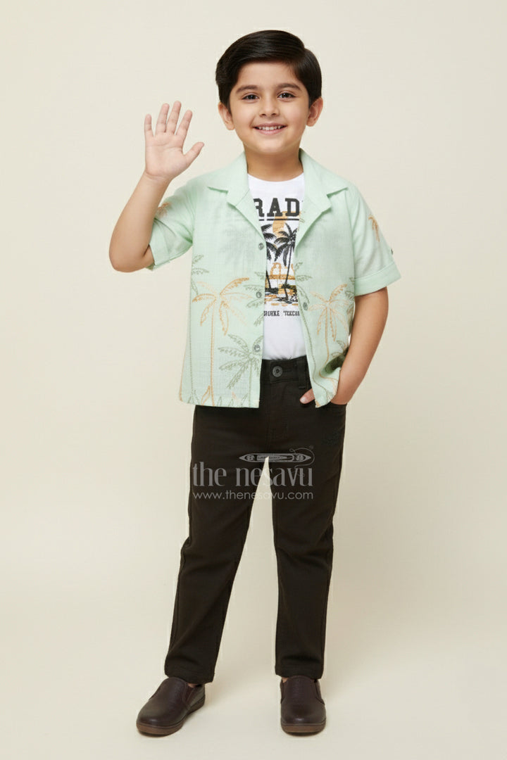 Boys Casual Blazer Set for Outings and Everyday Dressing