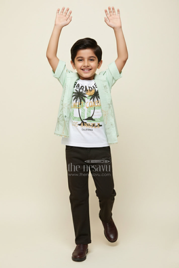Boys Casual Blazer Set for Outings and Everyday Dressing