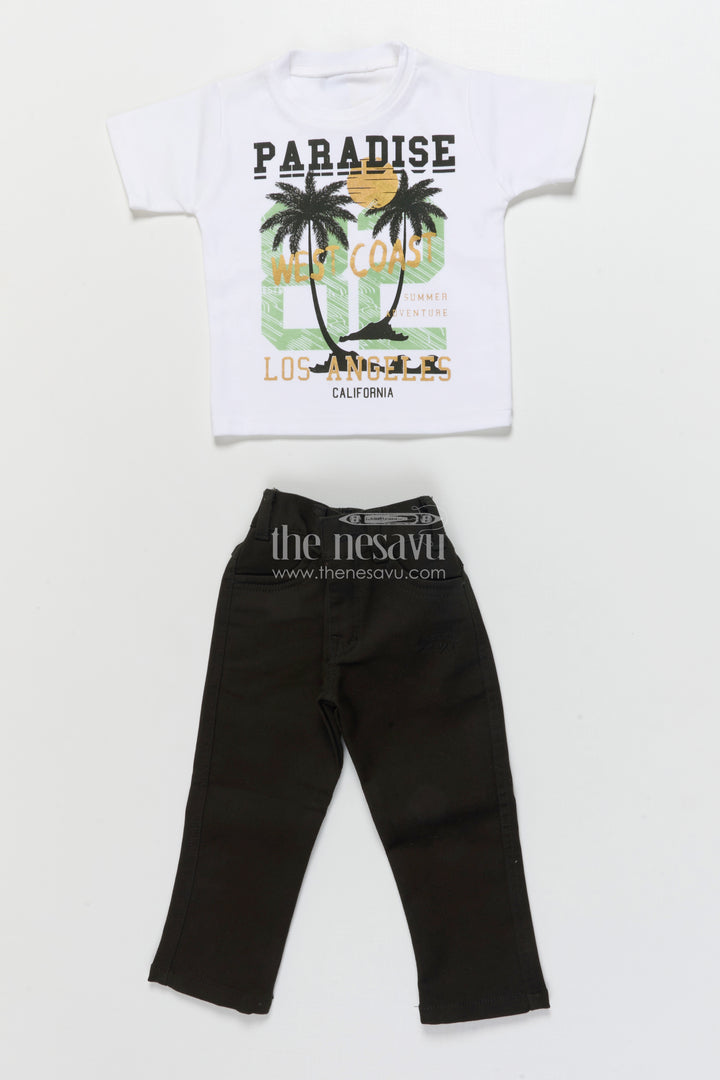 Boys casual blazer set for outings and everyday dressing