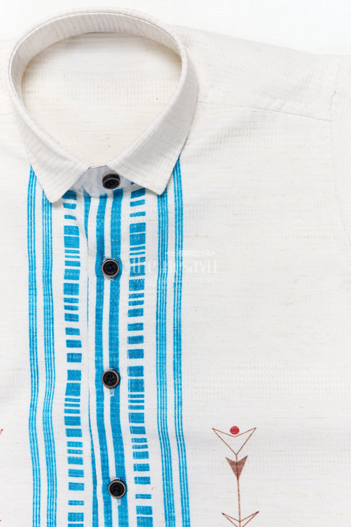 Boys cotton blazer outfit for festive casual and school functions