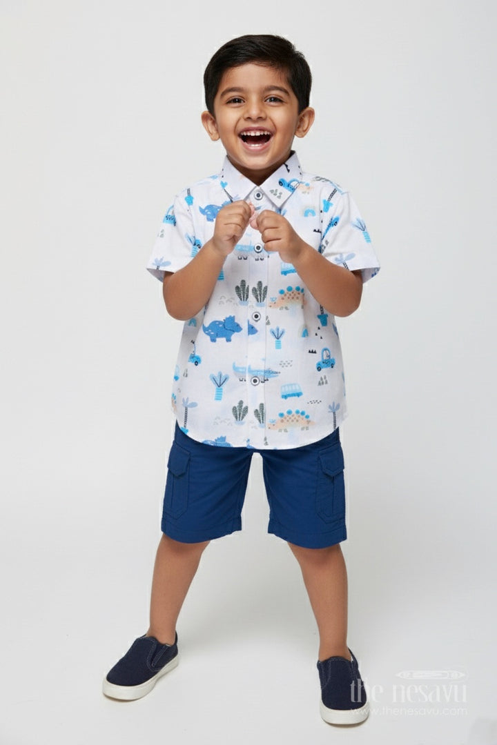 Boys Cotton Casual Set for Everyday Outings and Playful Weekends