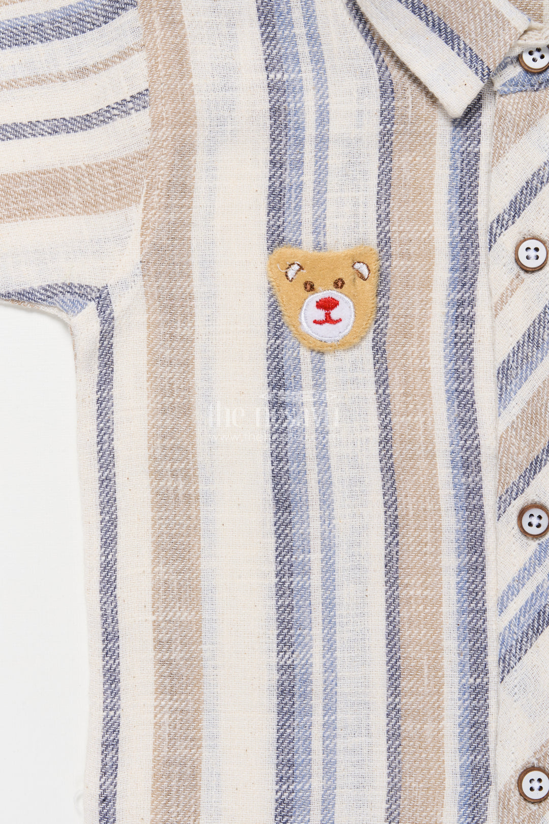 Boys Striped Cotton Casual Set for Summer Comfort and Family Functions