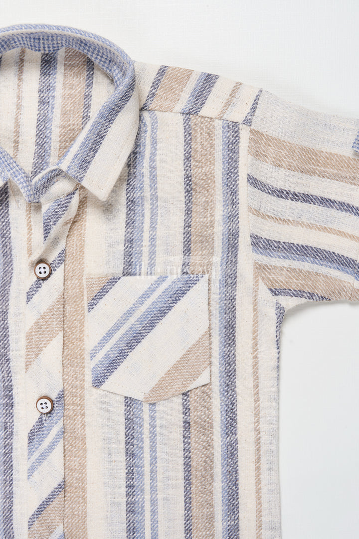 Boys Striped Outfit for Casual Events and Everyday Dressing