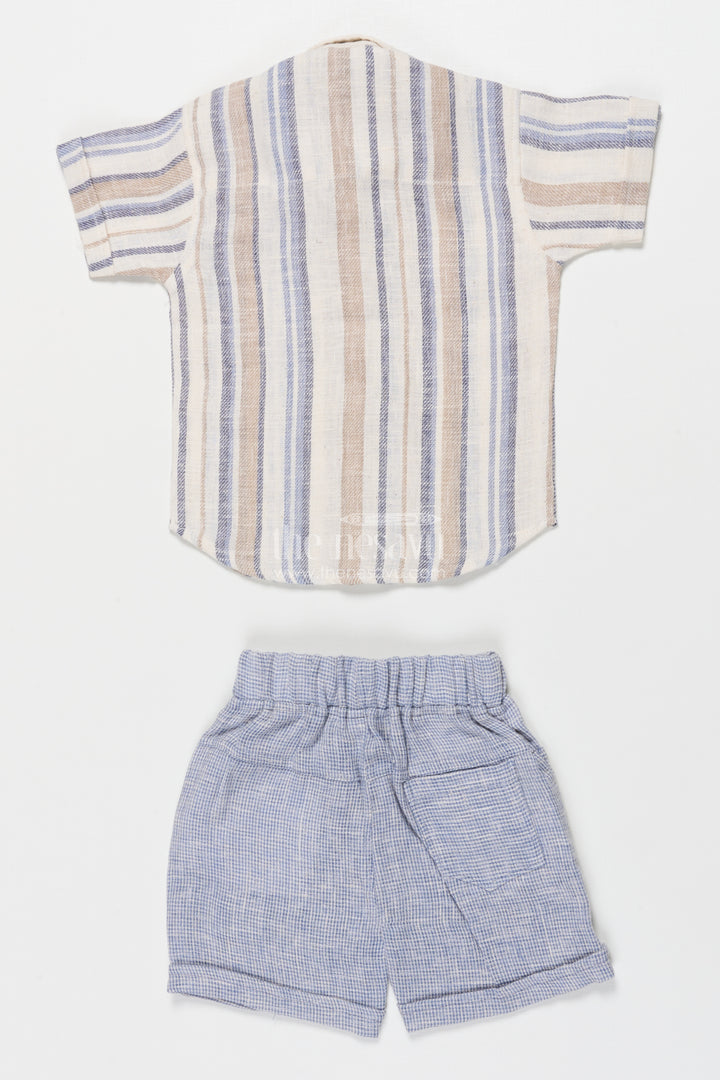 Boys Striped Outfit for Casual Events and Everyday Dressing