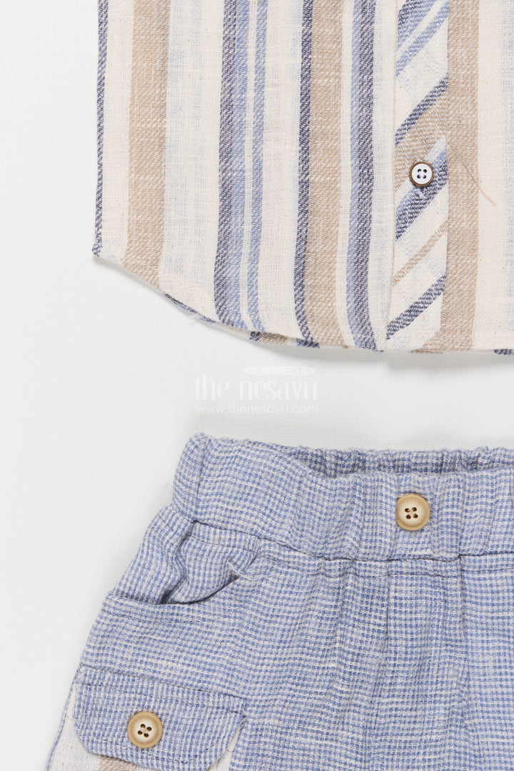 Boys Striped Outfit for Casual Events and Everyday Dressing