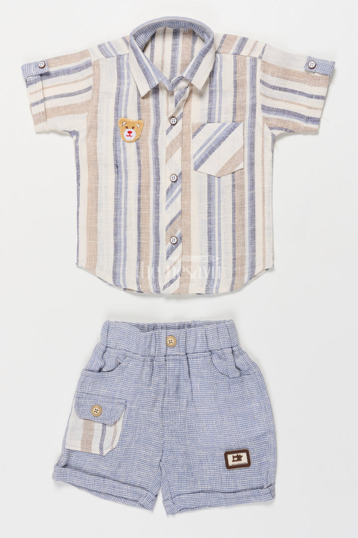 Boys Striped Outfit for Casual Events and Everyday Dressing