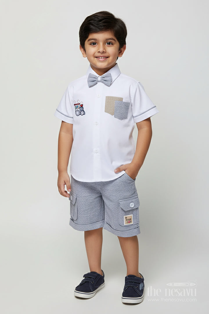 Boys Cotton Casual Set for Everyday Play and Preschool Wear