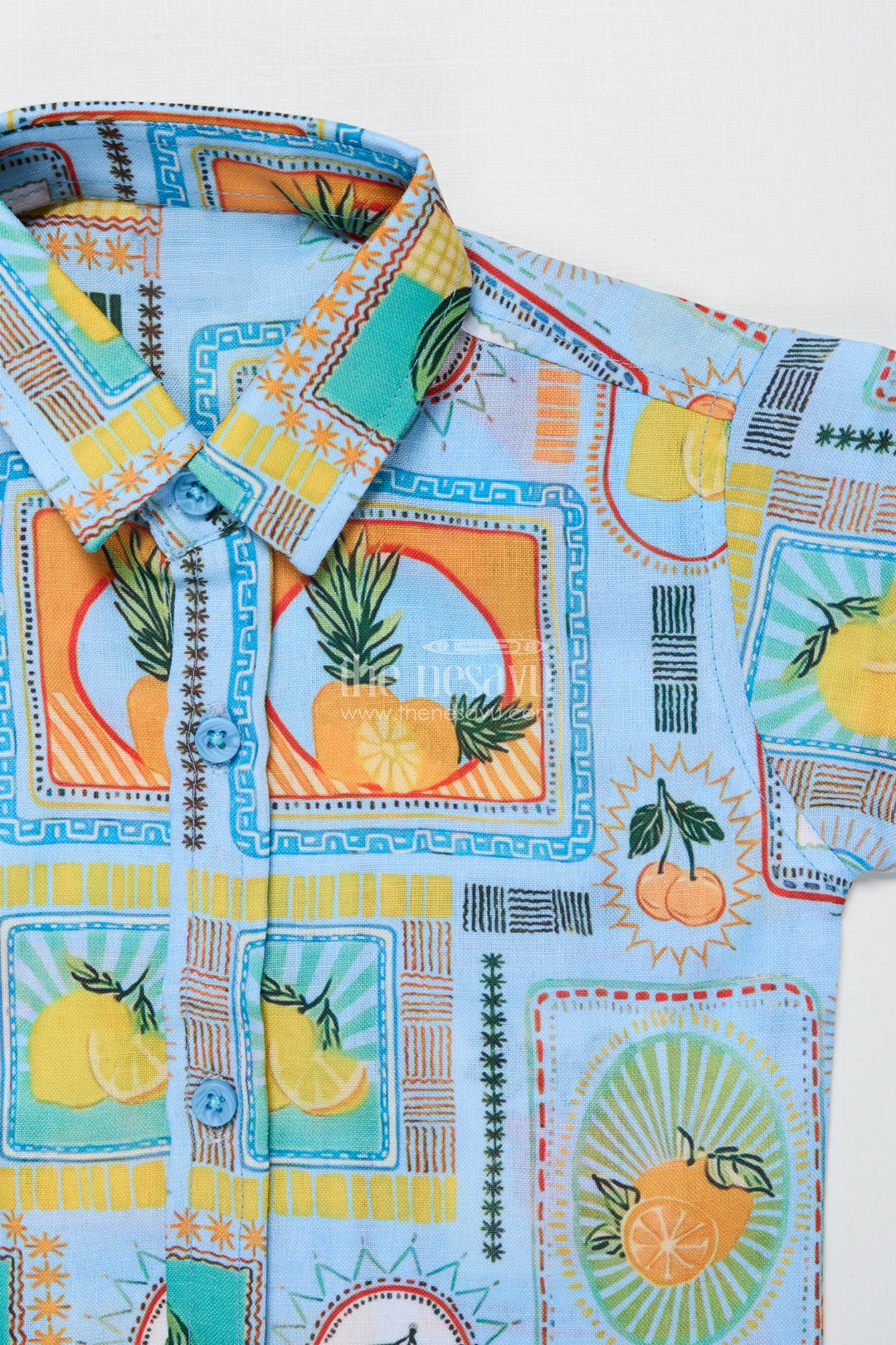 Boys Cotton Printed Outfit for Birthday Play and Summer Photoshoots