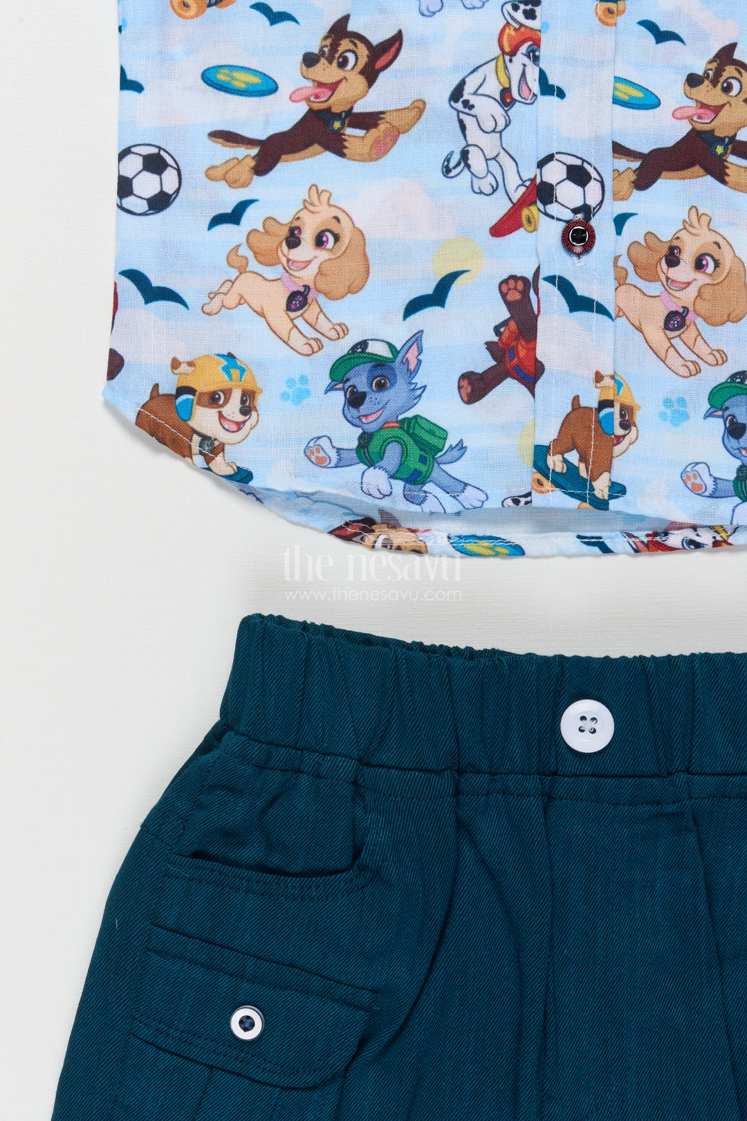 Boys Printed Casual Set for Travel, Daycare and Weekend Fun