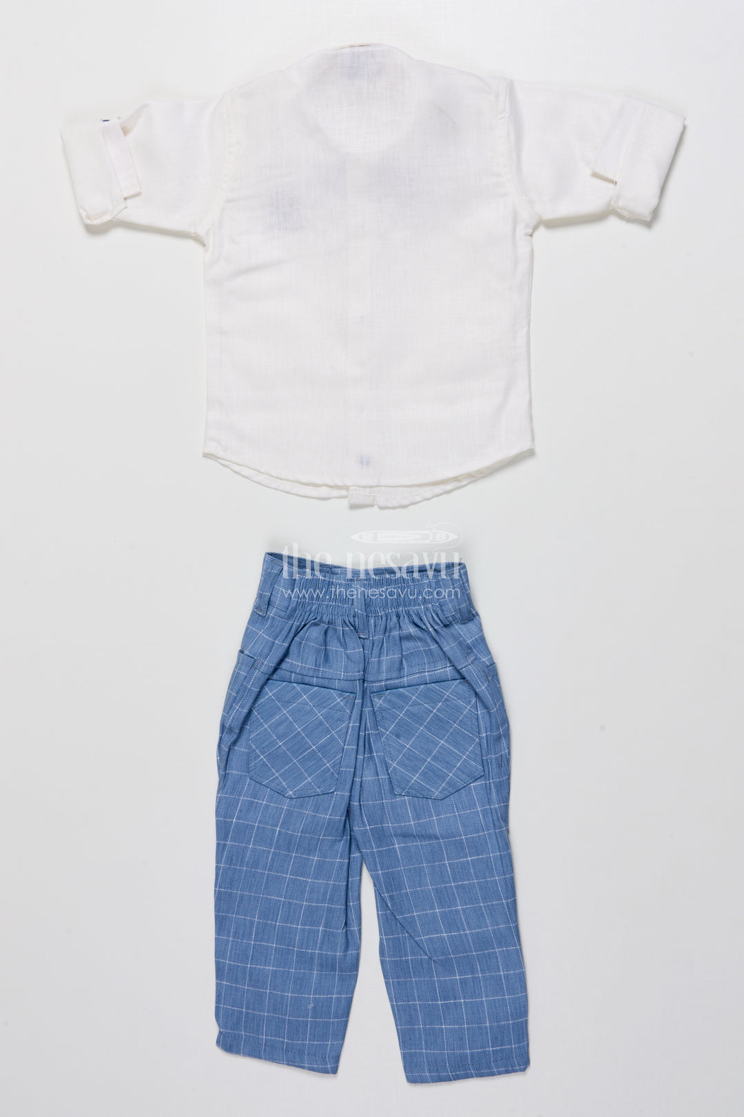 Boys Cotton Jacket Set for Weddings and Family Events