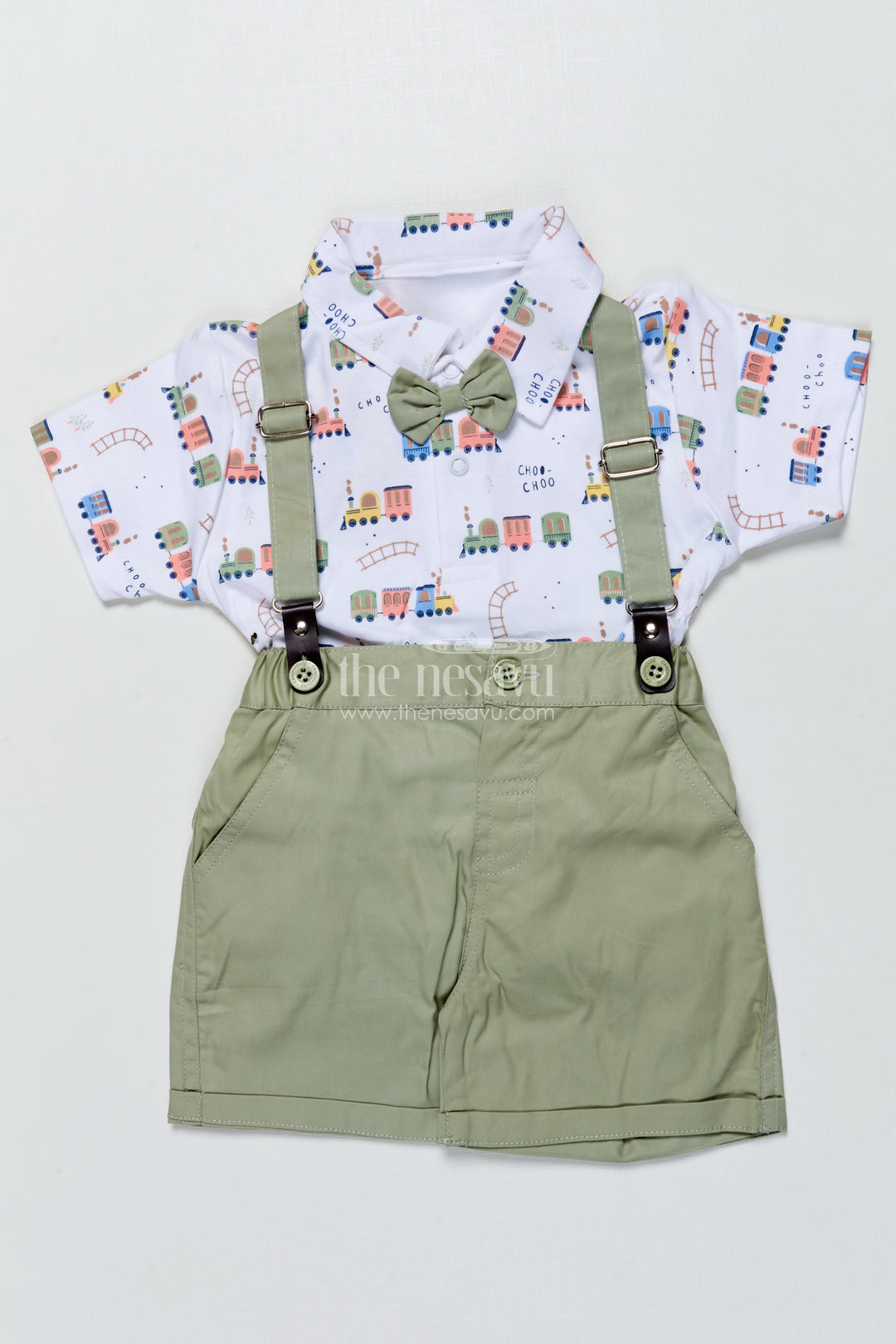Boys Casual Cotton Outfit Set with Animal Print Shirt for Fun Outings