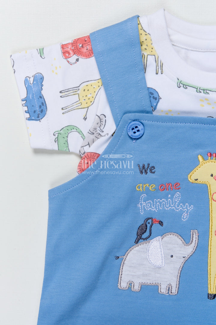 Baby Romper with Animal Patch Embellishment for Fun Everyday Wear