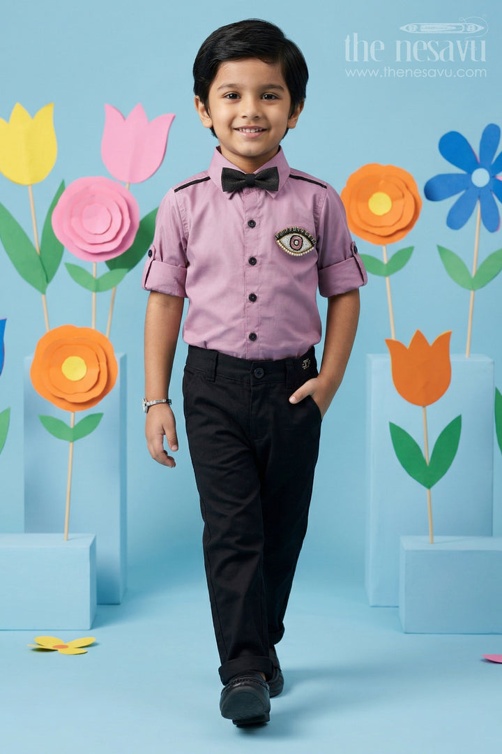 Boys Party Wear Shirt and Pant Set for Birthday