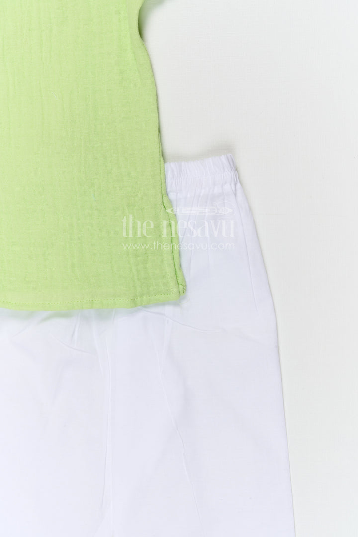 Boys Cotton Kurta Set for Traditional Outings and Celebrations