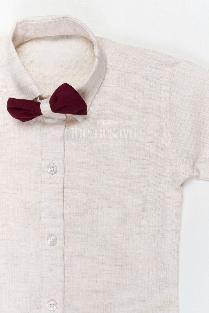 Boys Embroidered Jacket Outfit for Weddings and Festive Gatherings