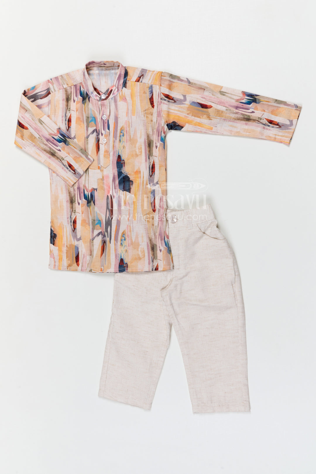 Boys Festive Jacket Set for Weddings and Traditional Celebrations