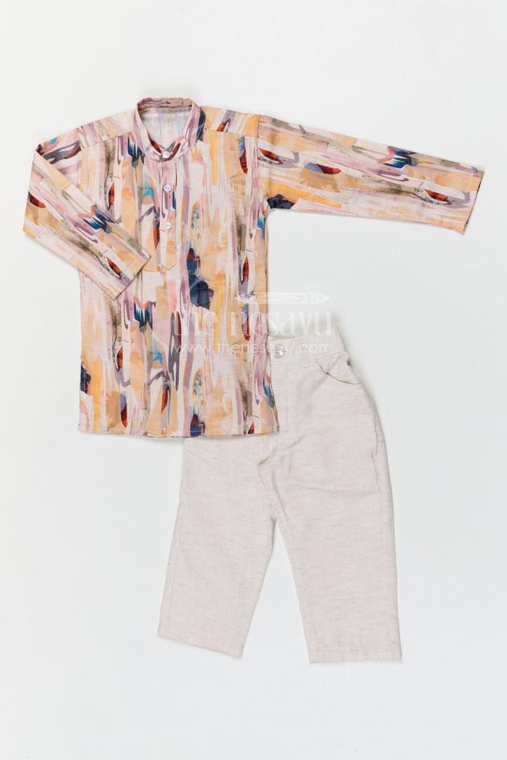 Boys Festive Jacket Set for Weddings and Traditional Celebrations