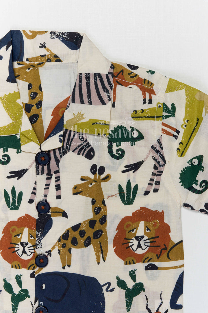 Boys Printed Co Ord Set for Playtime and Casual Outings