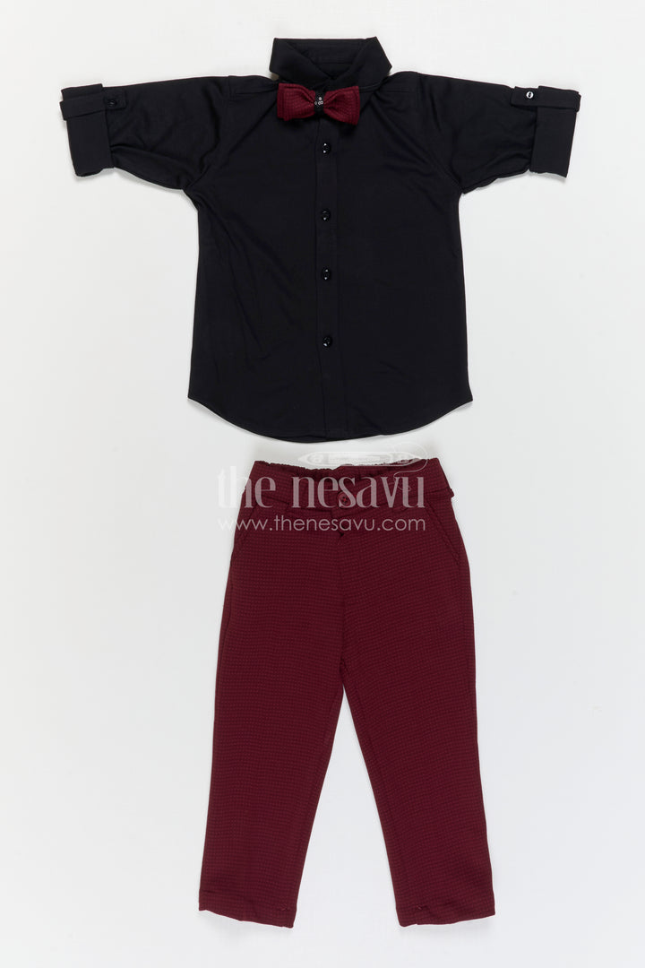Boys Cotton Casual Set for Family Outings and Comfort Wear