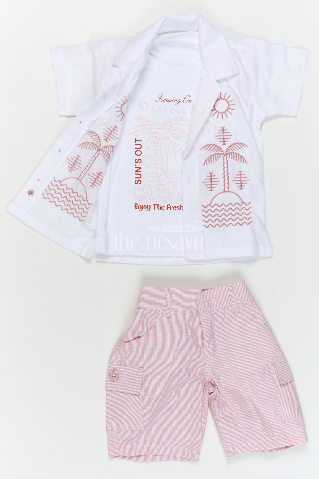 Boys Casual Outfit Set for Summer Outings and Playtime