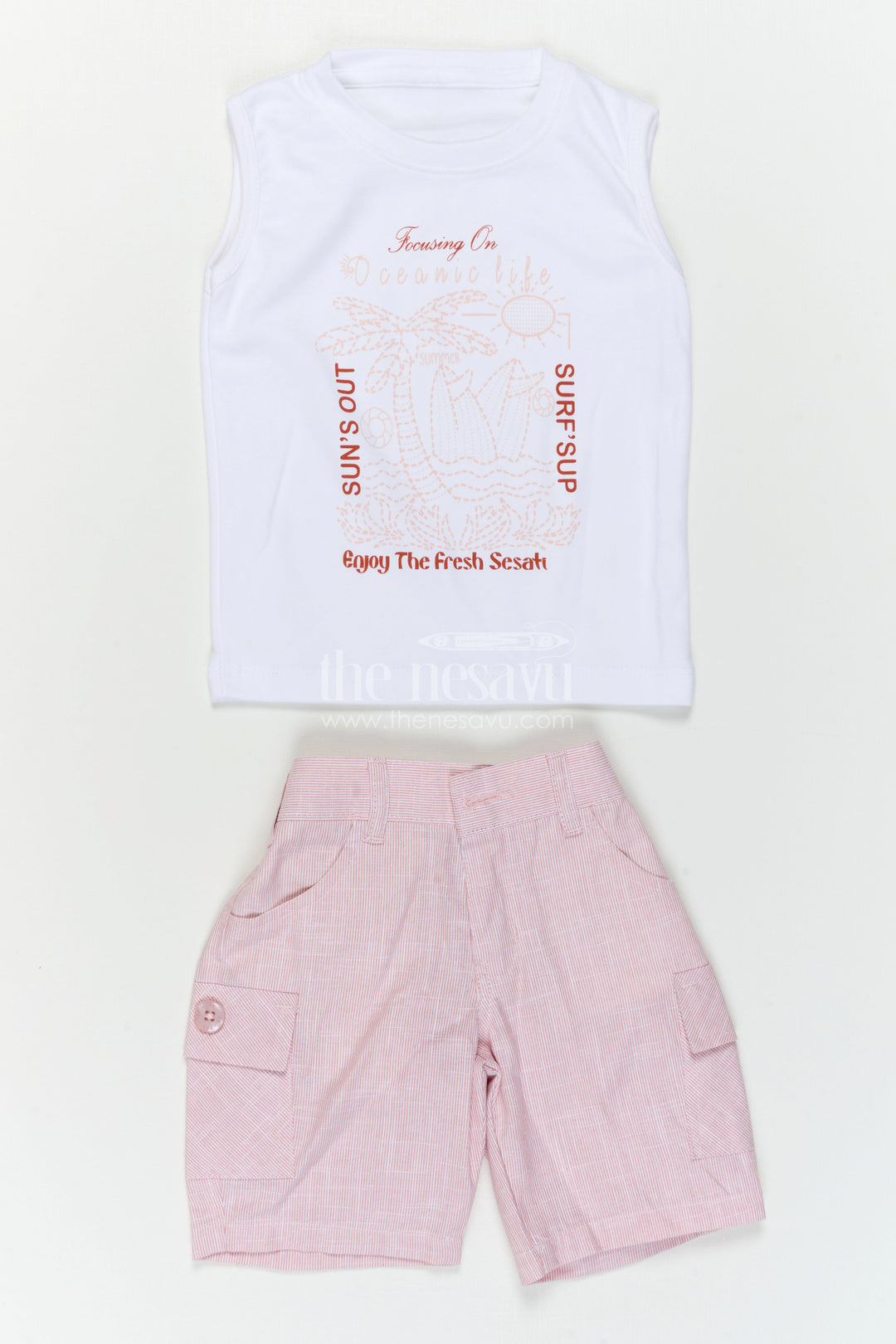 Boys Casual Outfit Set for Summer Outings and Playtime