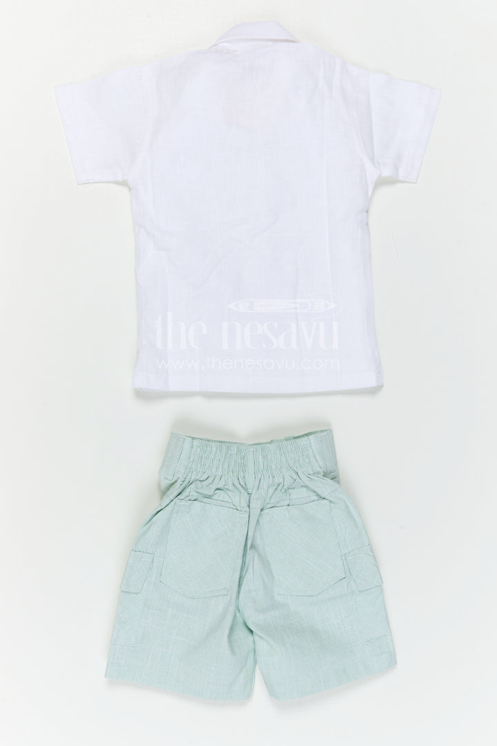 Boys Cotton Casual Set for Daily Wear and Summer Comfort