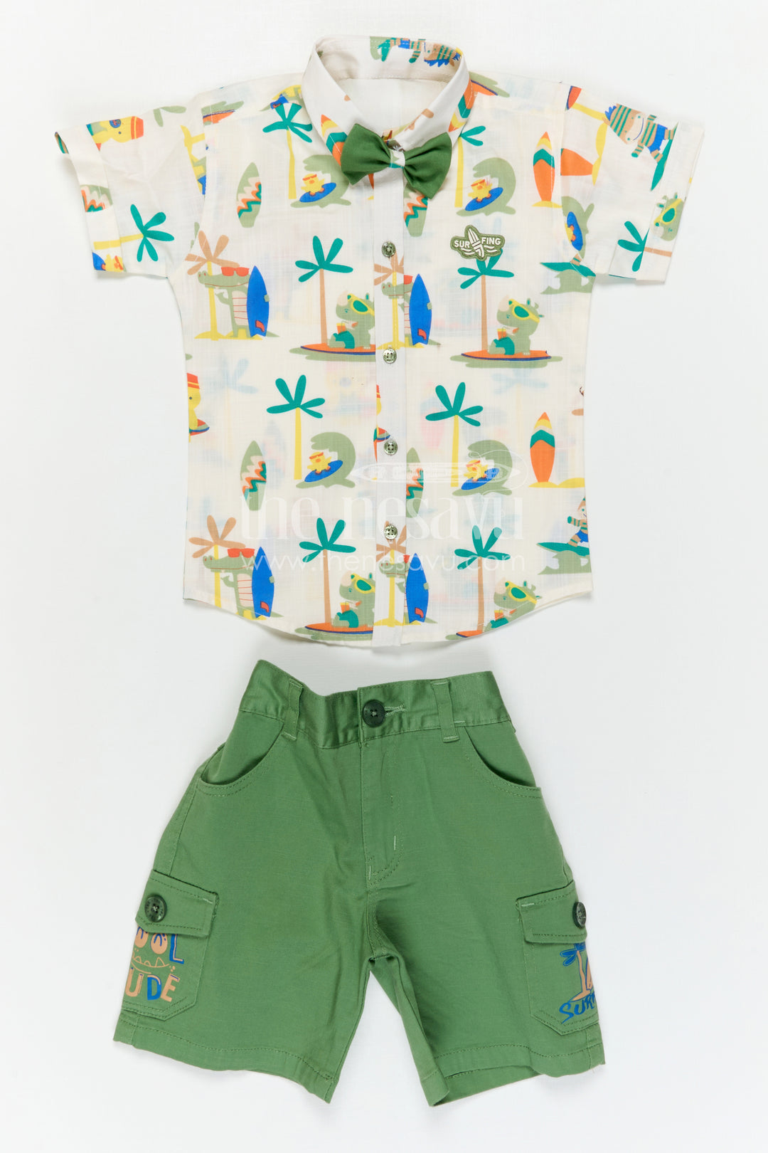 Boys Cotton Casual Set for Playtime and Summer Day Outings