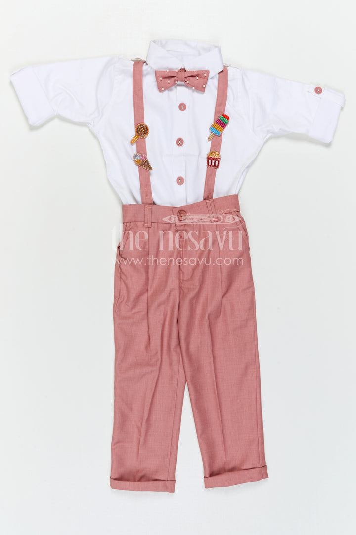 Boys Cotton Outfit Set for Casual Outings and Playtime