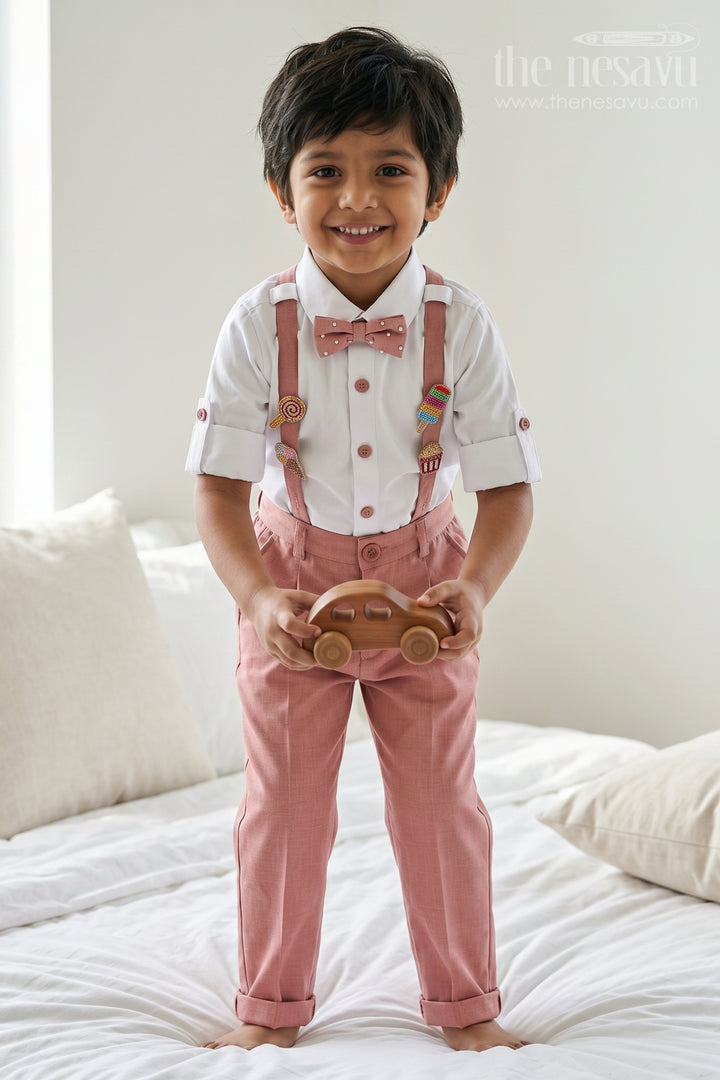 Boys Cotton Outfit Set for Casual Outings and Playtime