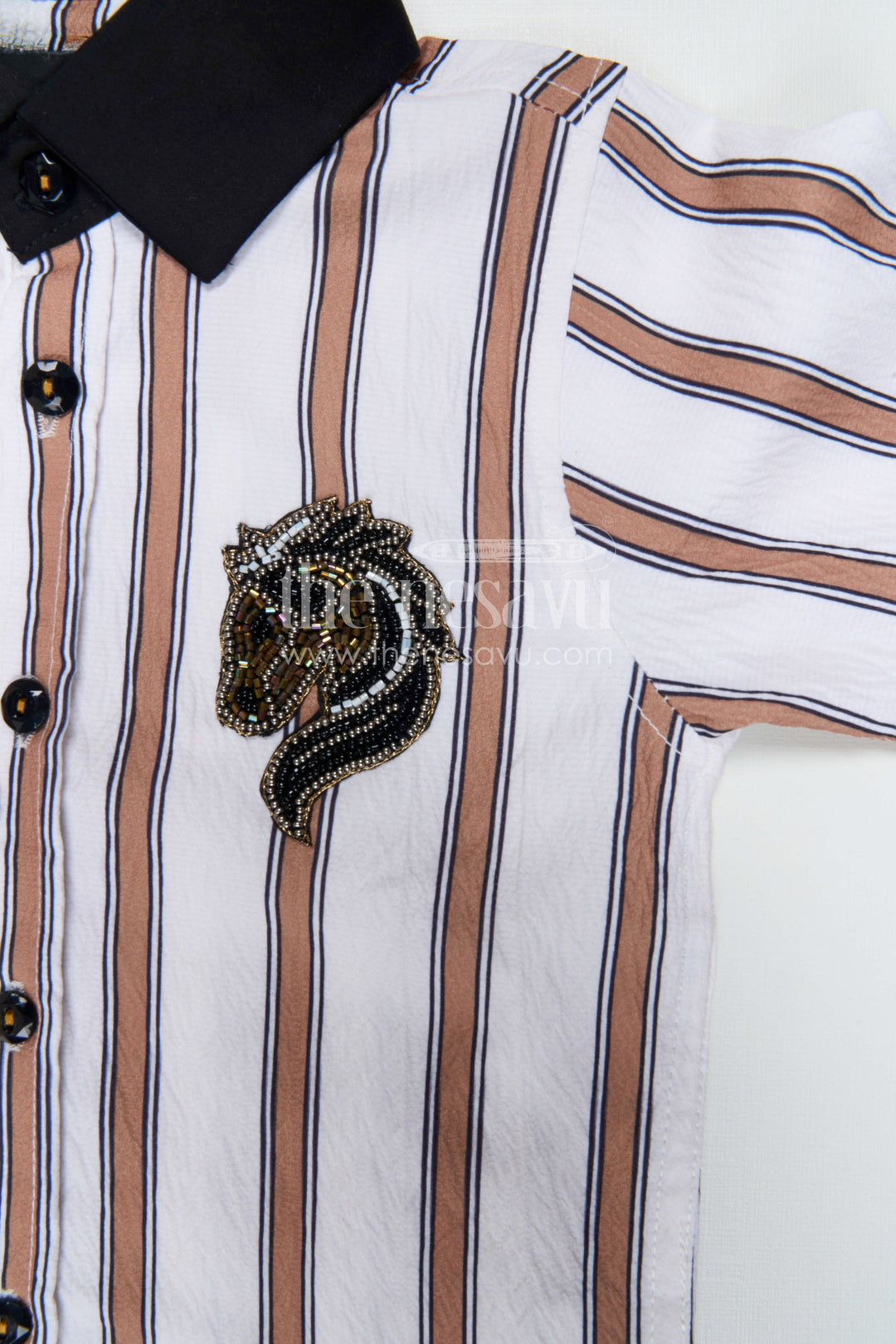 Kids Boys Striped Outfit Set for Outings and Everyday Styling