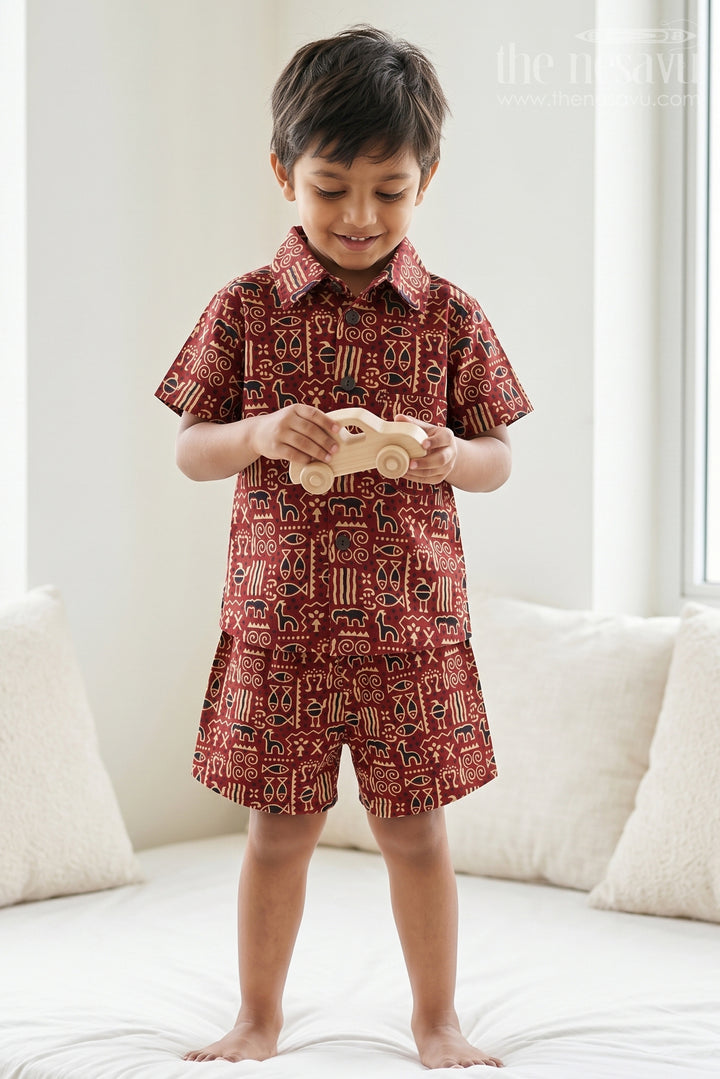 Boys Casual Co Ord Set for Playtime and Summer Days