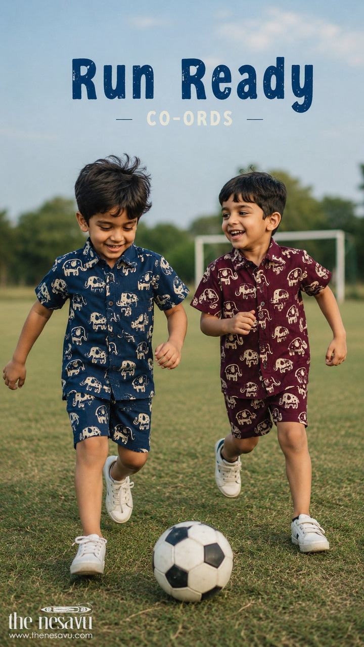 Boys Printed Co Ord Set for Casual Outings and Daily Wear