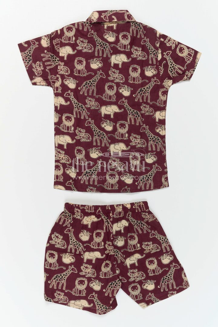 Boys Cotton Co Ord Set for Playtime and Summer Outings