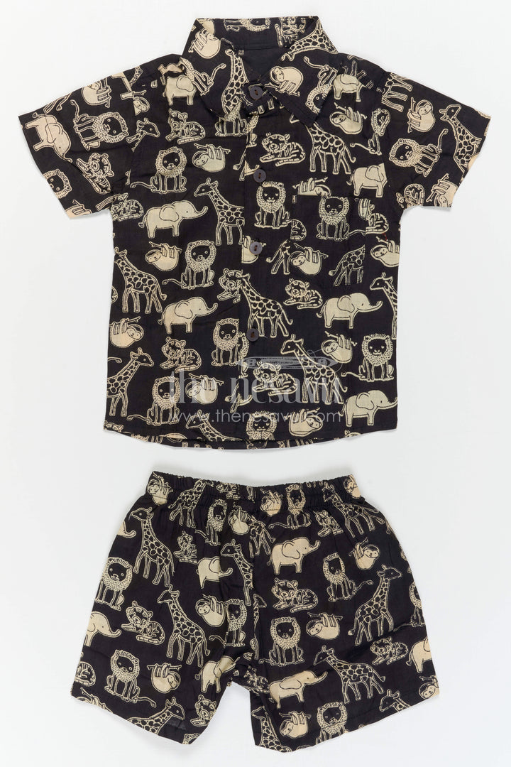 Boys Printed Co Ord Set for Casual Outings and Daily Wear