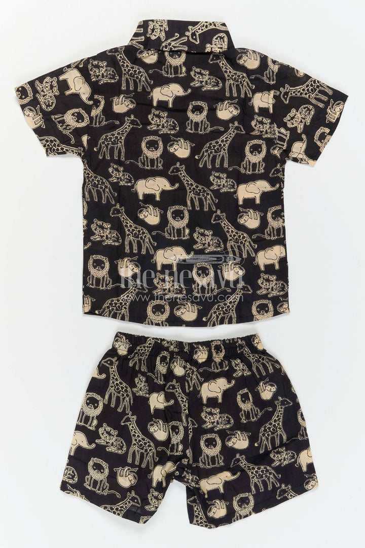 Boys Printed Co Ord Set for Casual Outings and Daily Wear