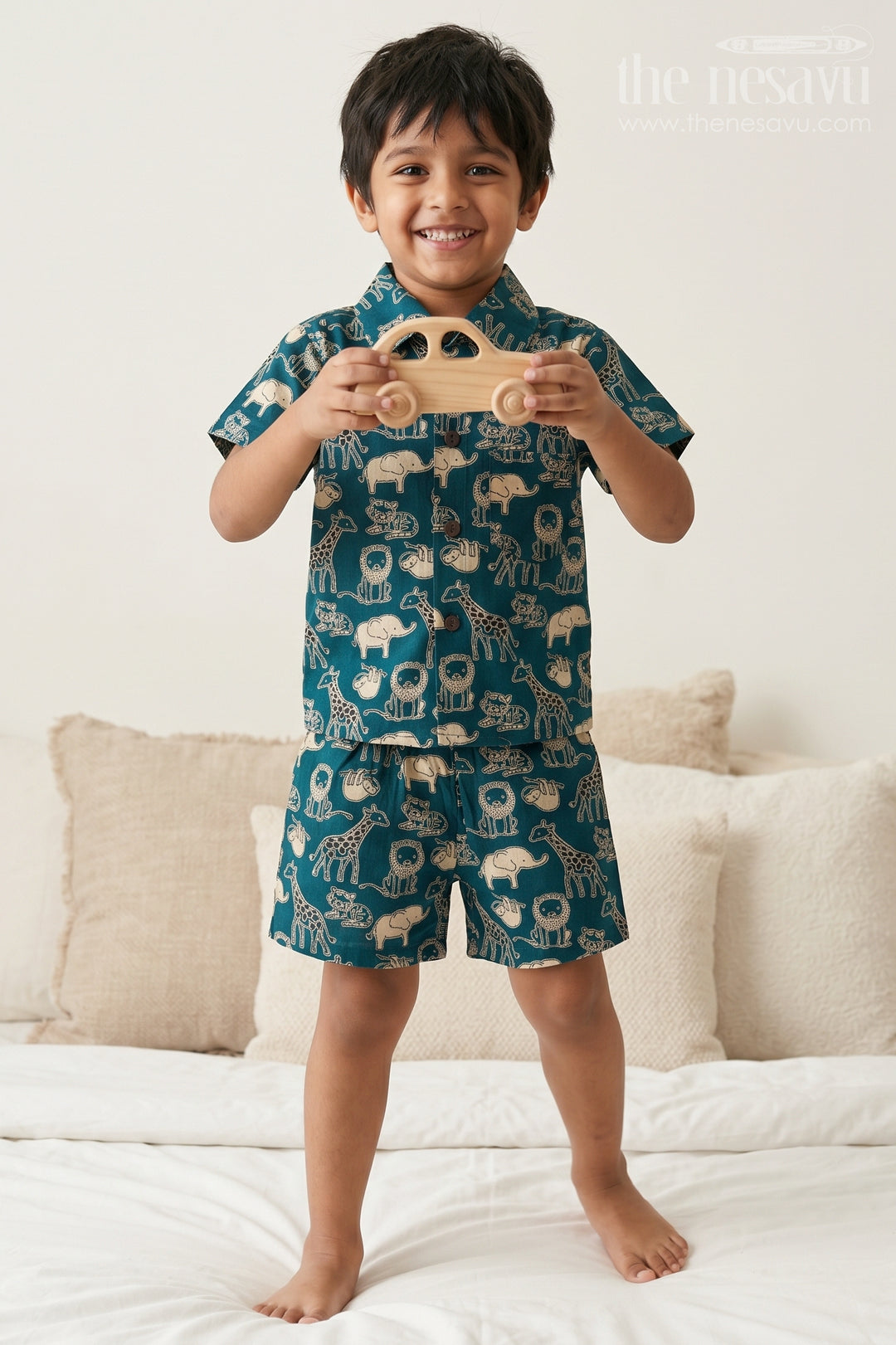 Boys Matching Outfit for Summer Travel and Playtime