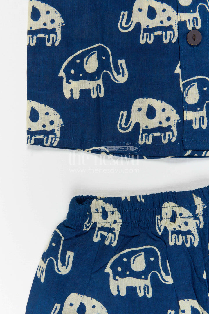 Boys Cotton Co Ord Set for Summer Playtime and Outings