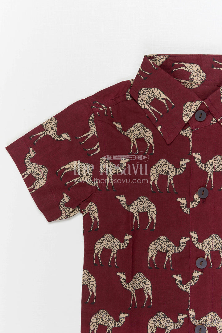 Boys Printed Co Ord Set for Casual Outings and Everyday Wear