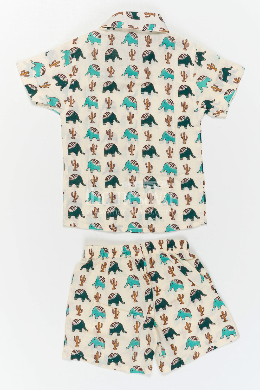 Boys Cotton Dress Set for Summer Outings and Playtime