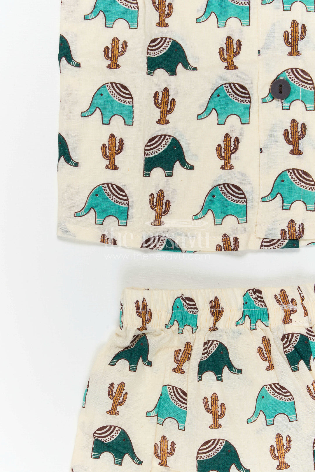 Boys Cotton Dress Set for Summer Outings and Playtime