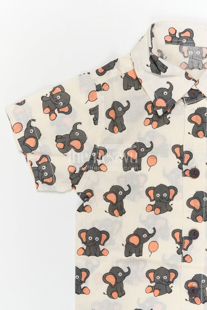 Boys Printed Co Ord Set for Casual Wear and Daily Outings