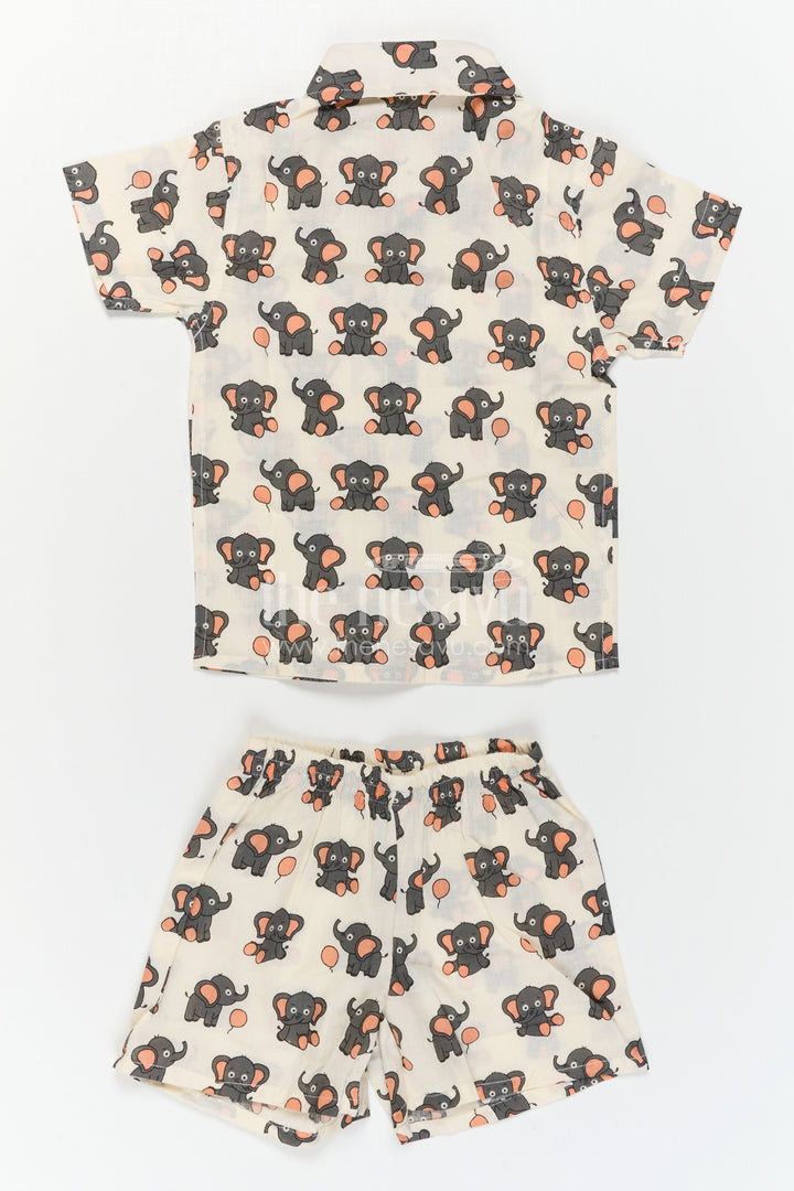 Boys Printed Co Ord Set for Casual Wear and Daily Outings