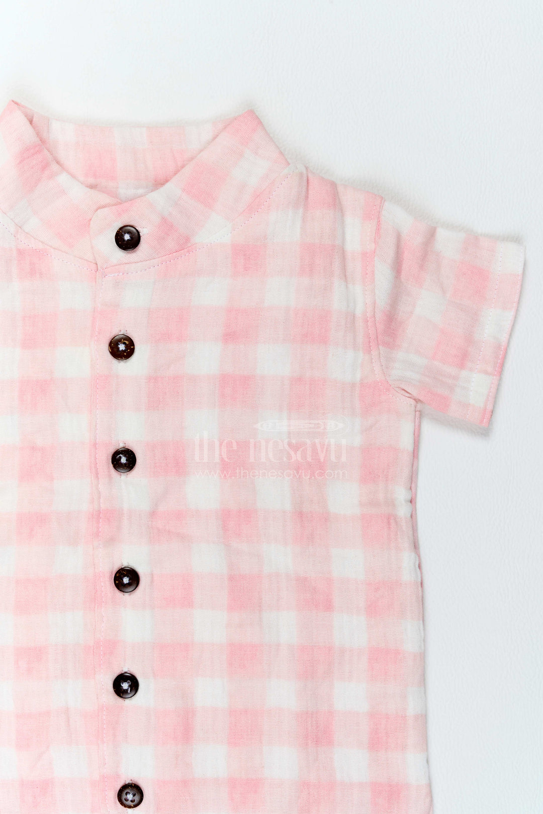 Boys Muslin Shirt and Shorts Set for Summer Outings and Playdates