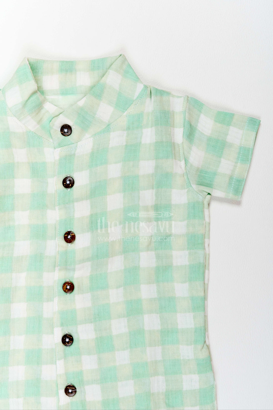 Boys Checked Casual Co Ord Set for Holidays and Weekend Outings