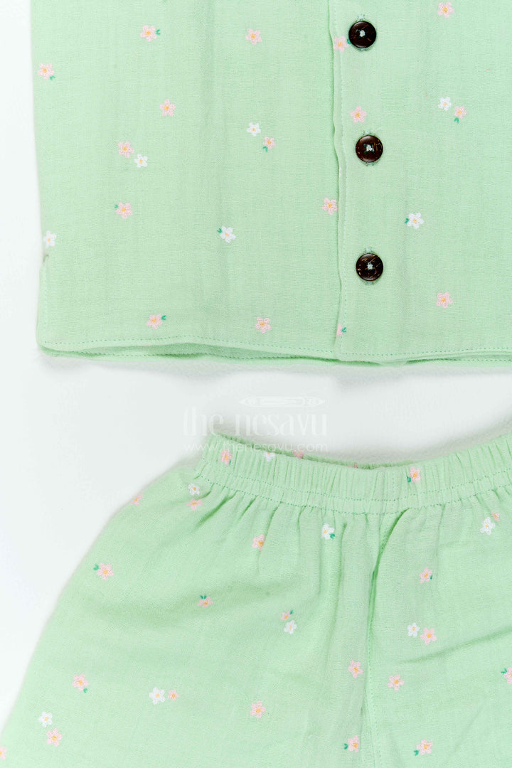 Boys Muslin Casual Set for Playdates Travel and Relaxed Weekends