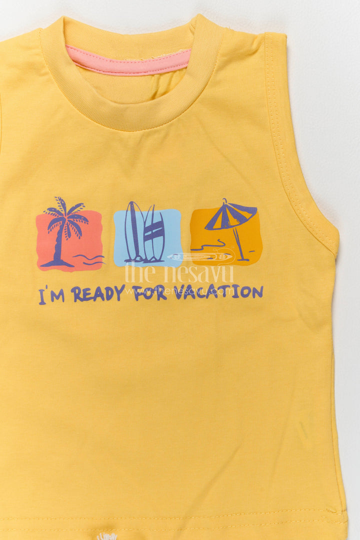 Boys Cotton Shirt and Shorts Set with Designer Detailing Heritage Edit