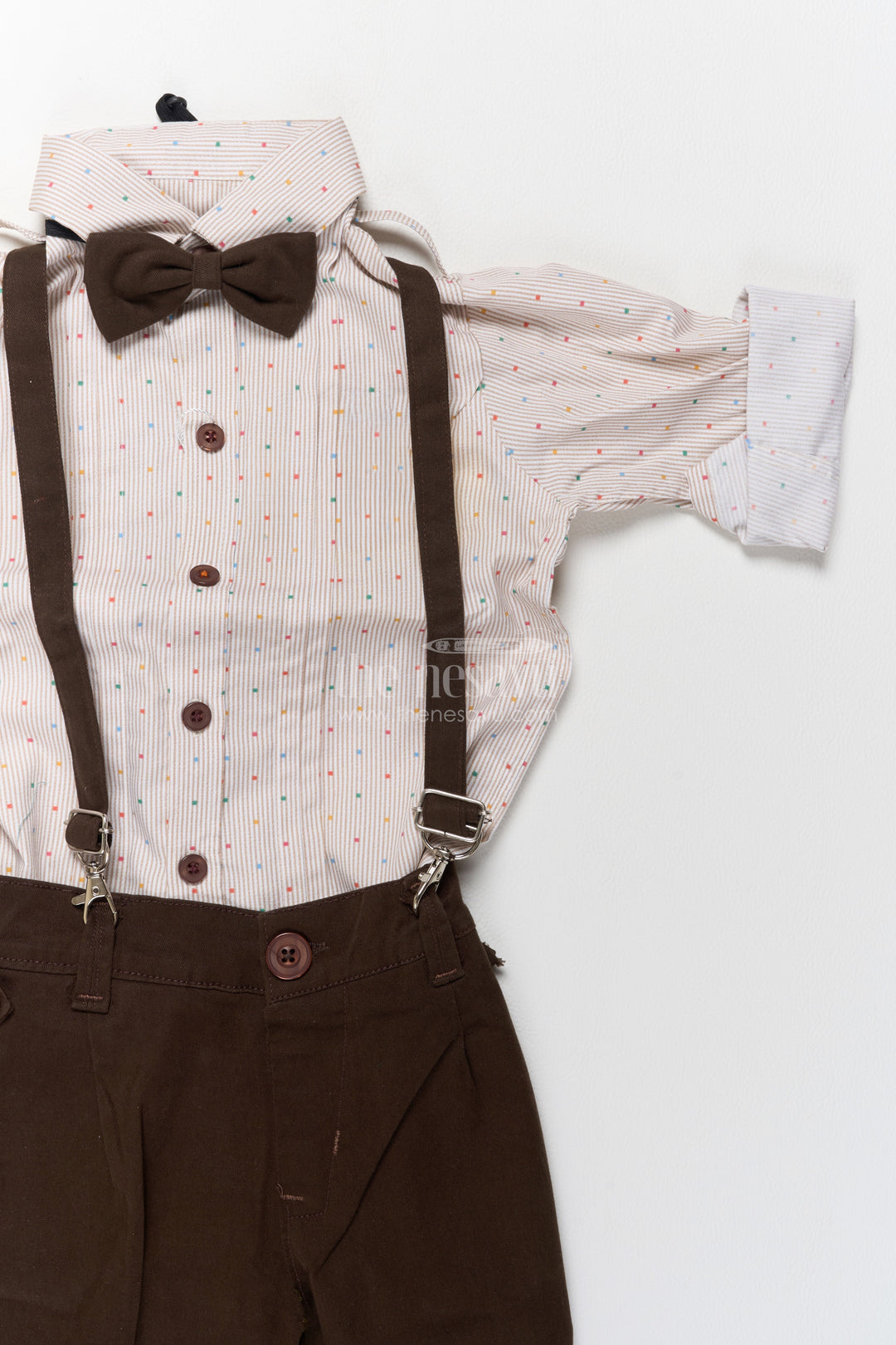 Baby Boy Shirt and Shorts Set with Smart Tailoring for Weddings and Parties