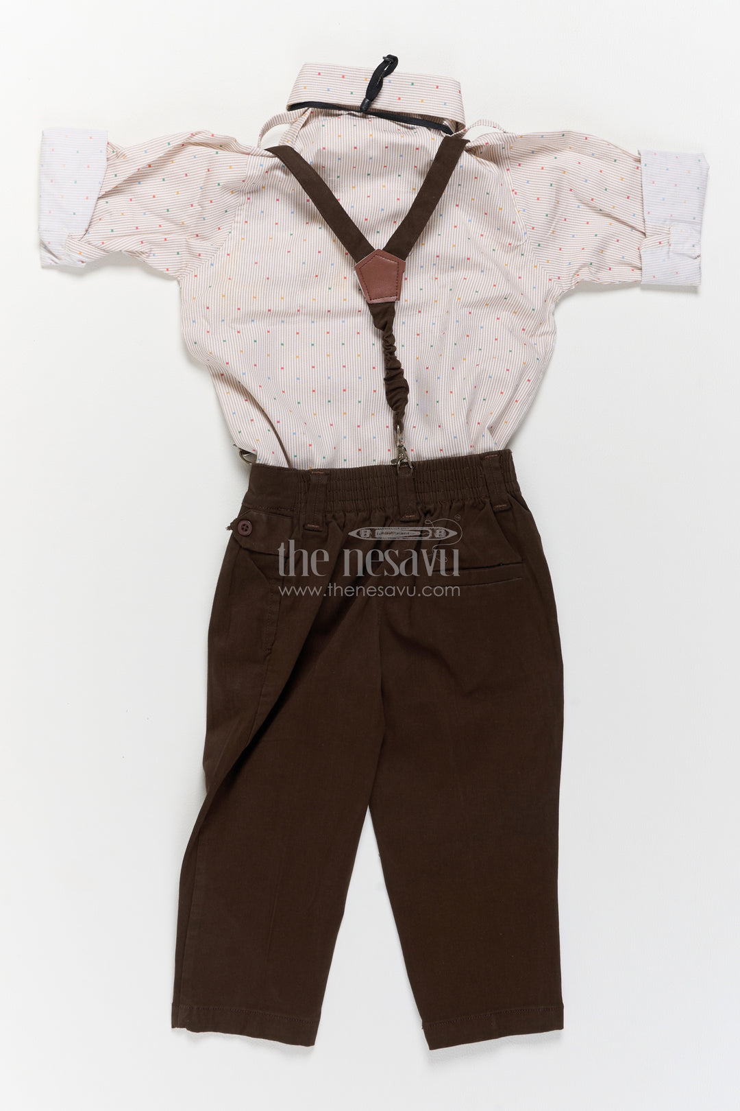 Baby Boy Shirt and Shorts Set with Smart Tailoring for Weddings and Parties