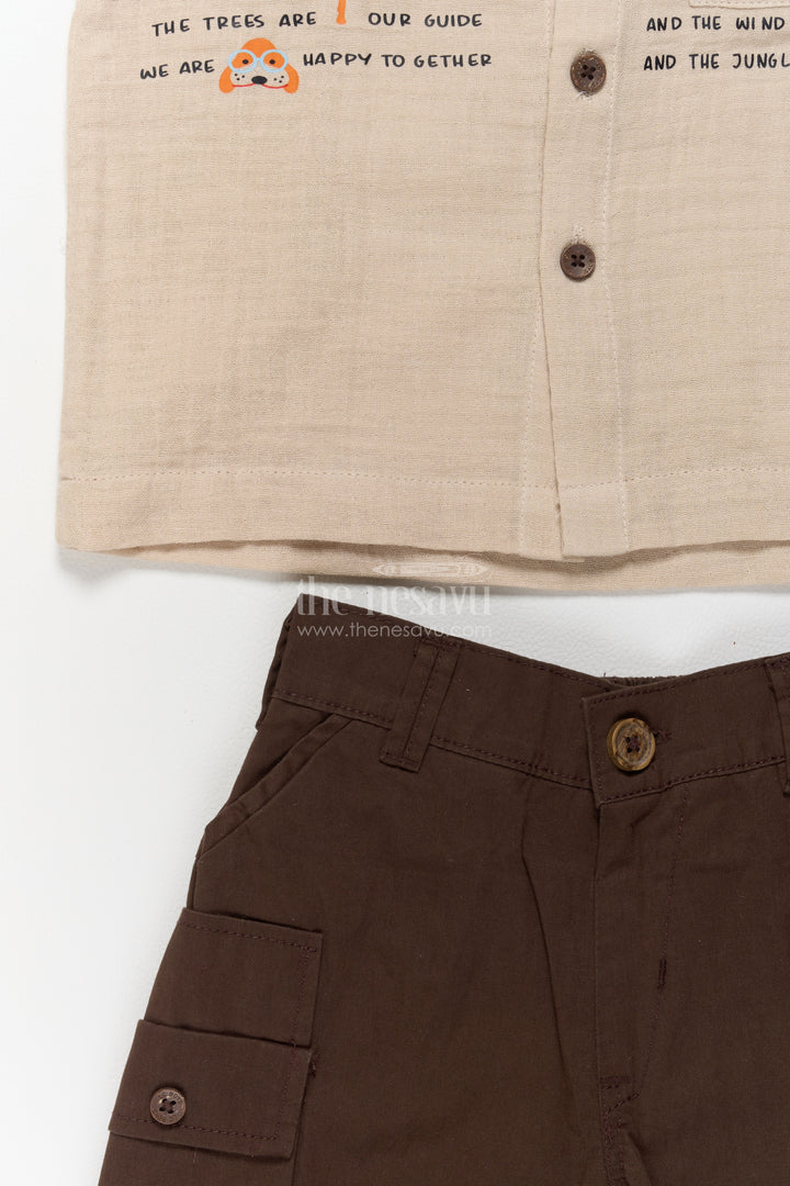 Boys Casual Set with Smart Tailoring for Festive Occasions