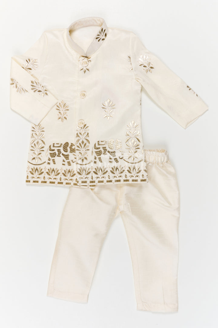 Baby Boy Sherwani Outfit for Traditional Functions and Celebrations